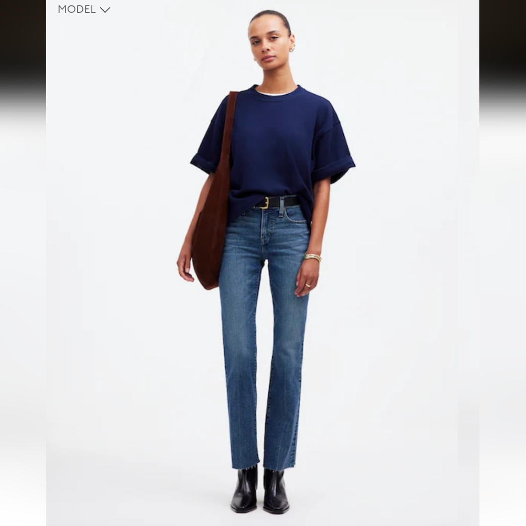 J. Crew Kick Out Crop Jeans- 25
